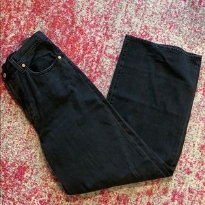 Levi Ribcage Wide Leg Jeans